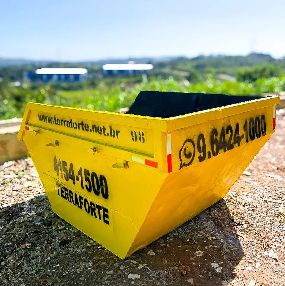 Caçamba de entulho para alugar em Alphaville